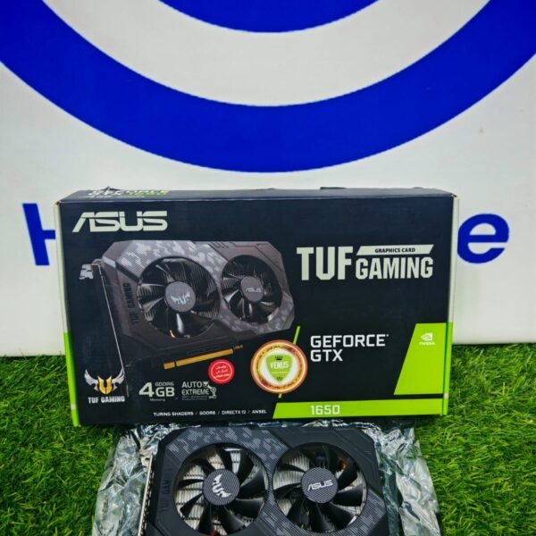 Graphic Card Nvidia Geforce Gtx 1650 4gb Ddr6 Asus Tuf Gaming oc Edition Dual fan