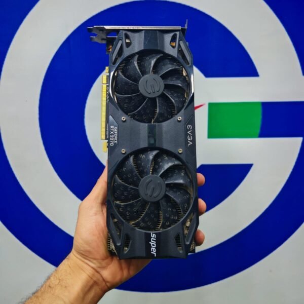 Graphic Card Nvidia Geforce Rtx 2070 Super 8gb Ddr6 Evga Black Gaming Dual fan
