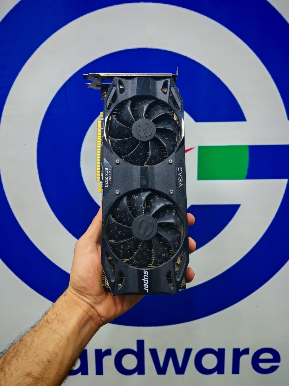 Graphic Card Nvidia Geforce Rtx 2070 Super 8gb Ddr6 Evga Black Gaming Dual fan