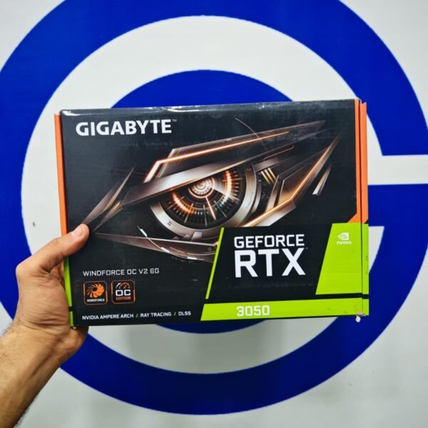 Graphic Card Nvidia GeForce RTX 3050 6GB GDDR6 Gigabyte OC Edition Dual Fan
