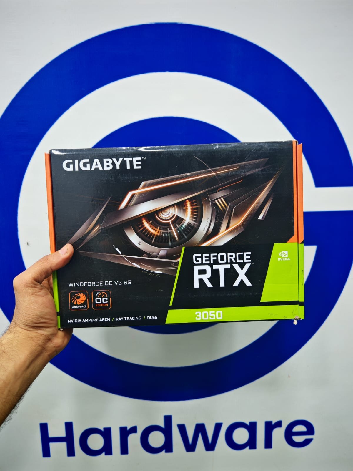 Graphic Card Nvidia GeForce RTX 3050 6GB GDDR6 Gigabyte OC Edition Dual Fan