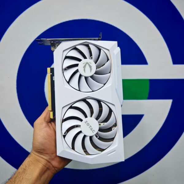 Graphic Card Nvidia Geforce Rtx 3060 12gb Ddr6 Zotac Gaming Amp OC White Edition Dual fan