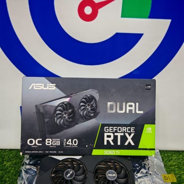 Graphic Card Nvidia Geforce Rtx 3060 Ti Lhr 8gb Ddr6 Asus Dual OC Edition