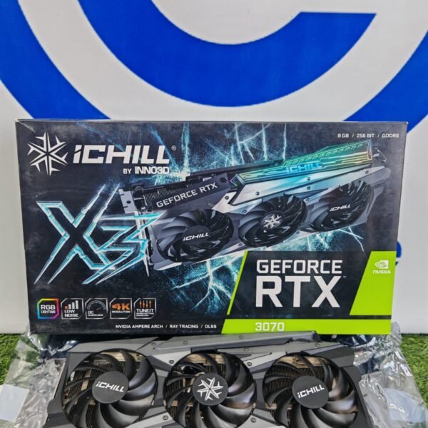 Graphic Card Nvidia Geforce Rtx 3070 8gb Ddr6 Inno3d Ichell X3