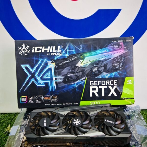 Graphic Card Nvidia Geforce Rtx 3070 8gb Ddr6 Inno3d Ichell X4