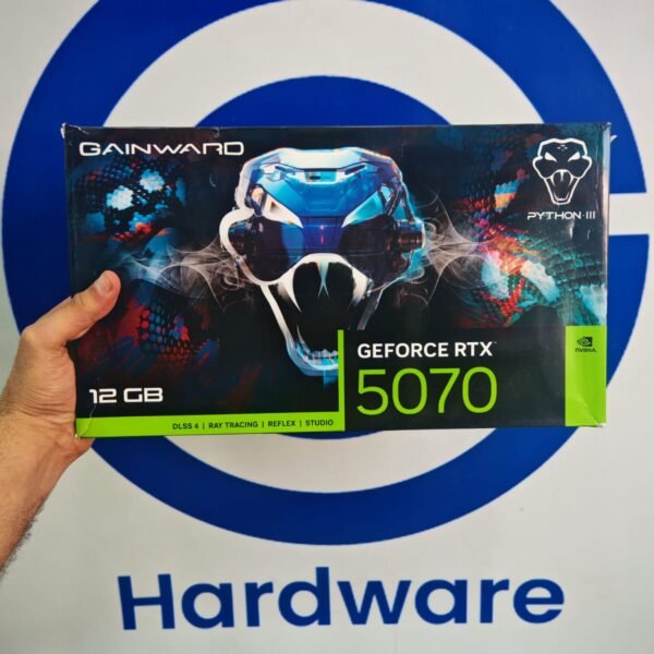 Graphic Card Nvidia Geforce Rtx 5070 12GB DDR7 Gainward Python III Black Trippl fan - New
