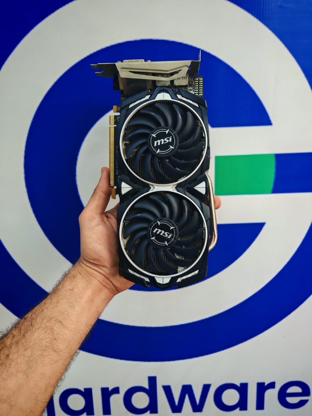 Graphic Card Amd Redeon Rx 570 4gb Ddr5 Msi Armor Dual fan