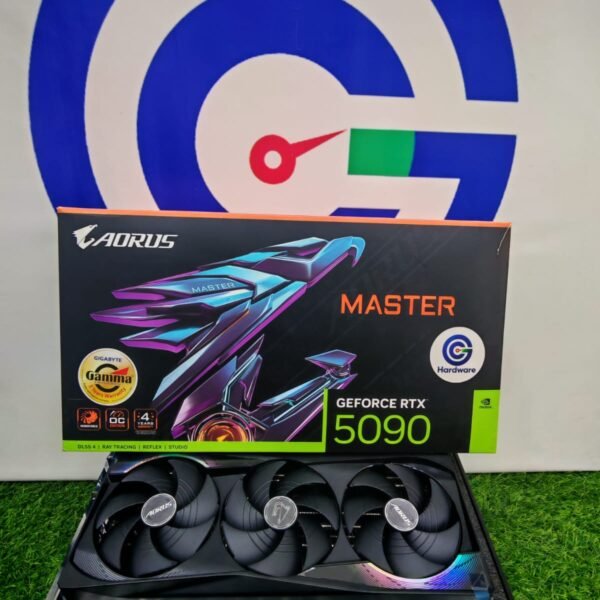 Graphic Card Nvidia GeForce RTX 5090 32gb Gddr7 Gigabyte Aorus Master Triple Fan RGB - New