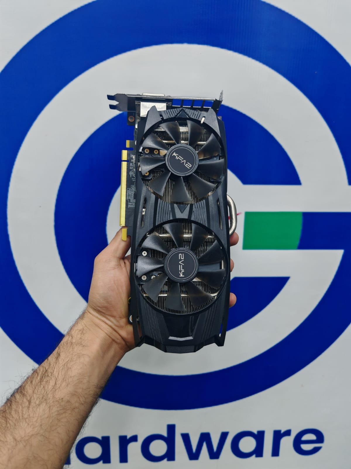 Graphic Card Nvidia Geforce Gtx 1060 6gb Ddr5 Galax Dual fan Black
