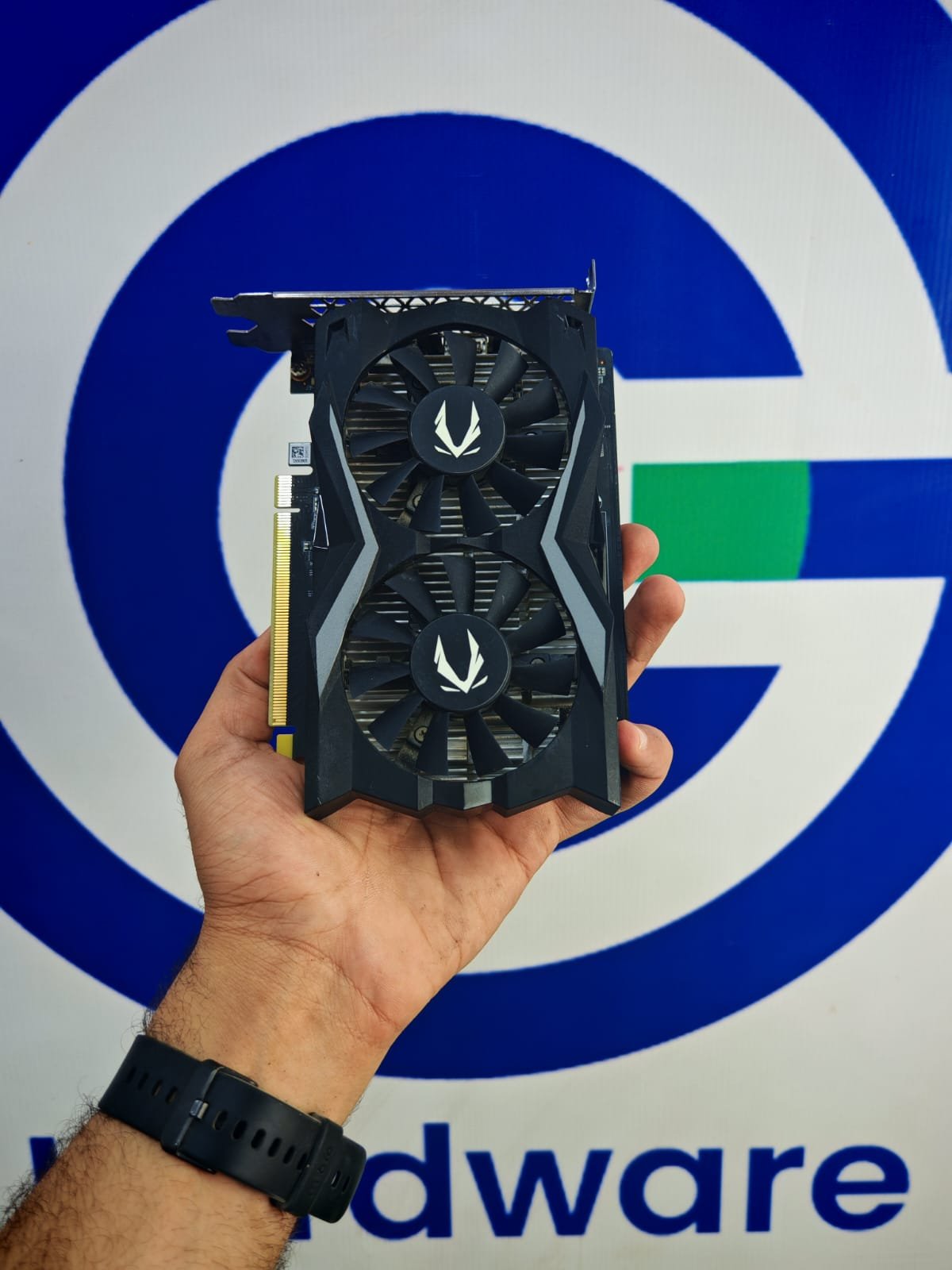 Graphic Card Nvidia Geforce Gtx 1650 4gb Ddr6 Zotac Amp Dual fan