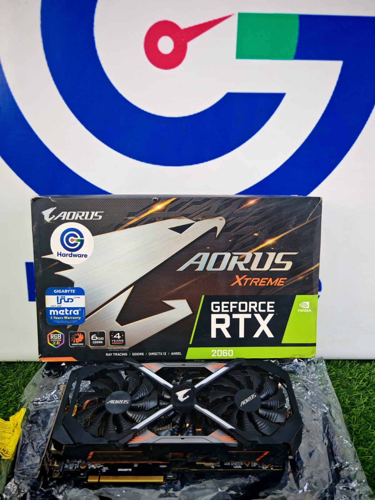 Graphic Card Nvidia Geforce Rtx 2060 6gb Ddr6 Gigabyte Aorus Extreme Triple Fan
