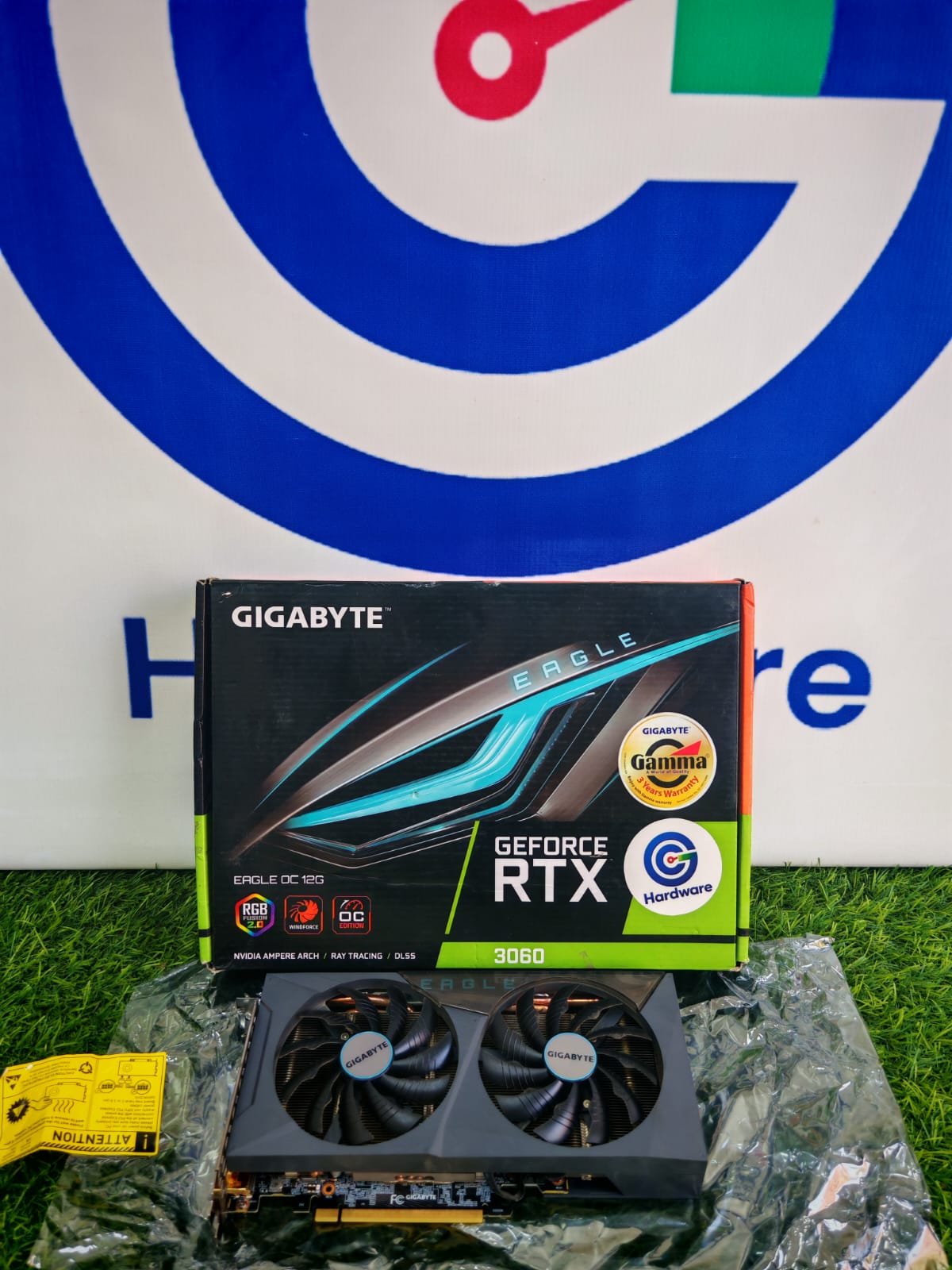 Graphic Card Nvidia Geforce Rtx 3060 12gb Ddr6 Gigabyte Windforce OC Edition Dual fan