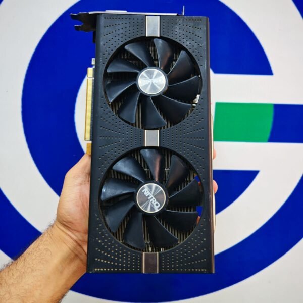 Sapphire Amd Redeon Rx 570 8gb Gddr5 Nitro Plus Dual fan Graphics Card Black