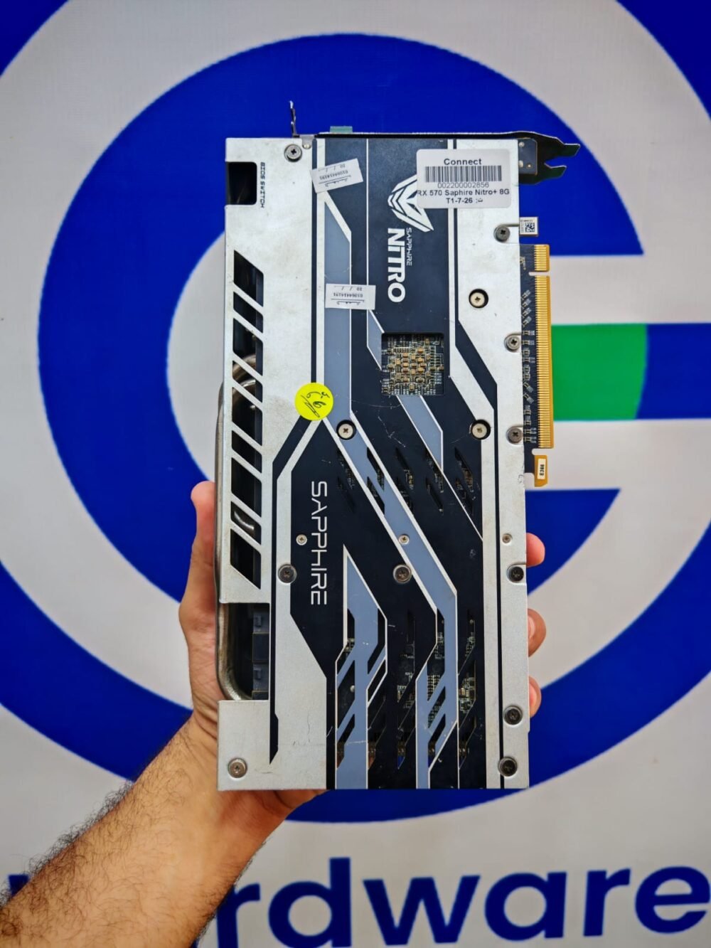 Sapphire Amd Redeon Rx 570 8gb Gddr5 Nitro Plus Dual fan Graphics Card Black