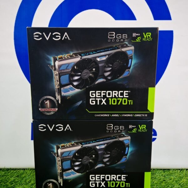 Graphic Card Nvidia Geforce Gtx 1070 Ti 8gb Ddr5 Evga Ftw2 ICX Gaming Dual fan Black