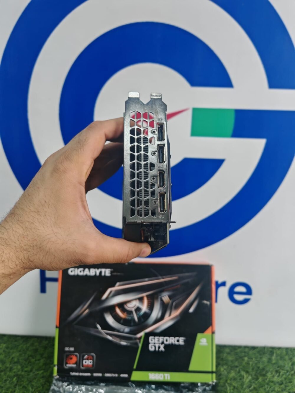 Gigabyte Nvidia GeForce GTX 1660 Ti 6GB GDDR6 OC Edition Dual Fan Graphics Card Black With Original Box