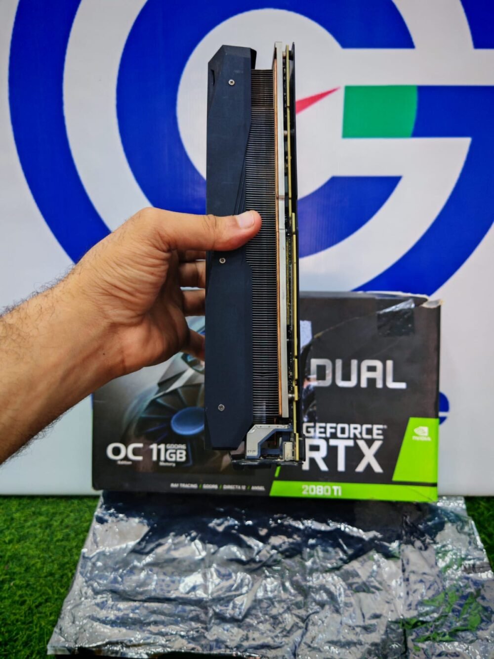 Graphic Card Nvidia Geforce Rtx 2080 Ti 11gb Ddr6 Asus Dual OC Edition