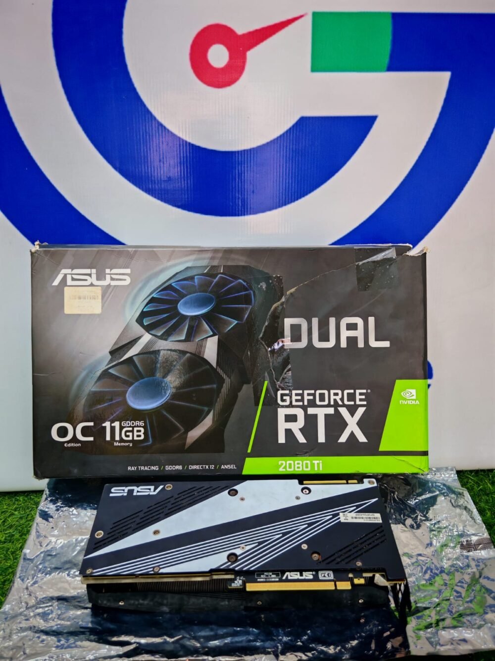 Graphic Card Nvidia Geforce Rtx 2080 Ti 11gb Ddr6 Asus Dual OC Edition