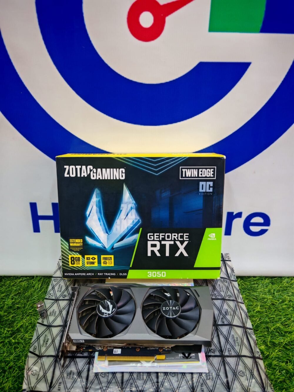 Graphic Card Nvidia Geforce Rtx 3050 8gb Zotac Gaming Twin Edge OC Edition Dual fan