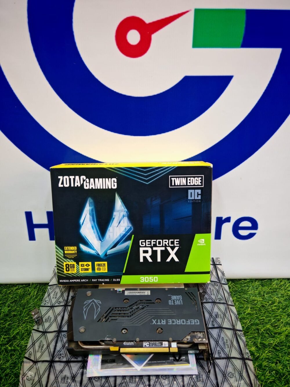 Graphic Card Nvidia Geforce Rtx 3050 8gb Zotac Gaming Twin Edge OC Edition Dual fan