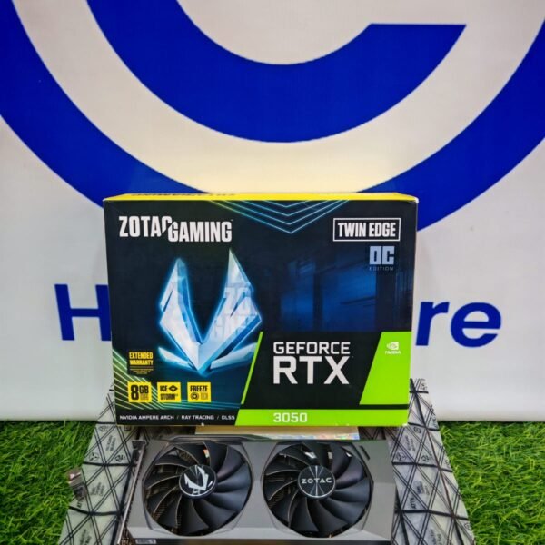 Graphic Card Nvidia Geforce Rtx 3050 8gb Zotac Gaming Twin Edge OC Edition Dual fan