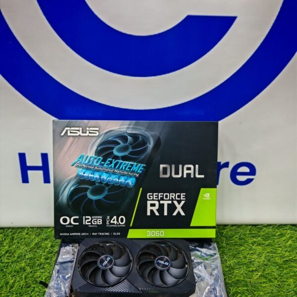 Asus Nvidia Geforce RTX 3060 12GB GDDR6 Dual Fan OC Edition Graphics Card