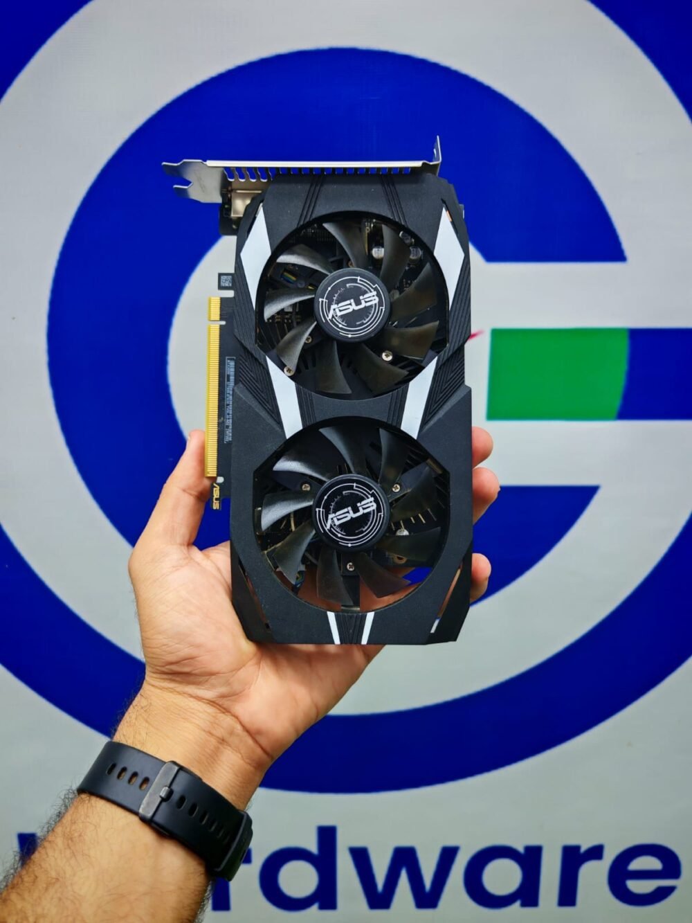 Asus Nvidia Geforce RTX 3050 6GB GDDR6 Dual OC Edition Dual Fan Graphics Card Black