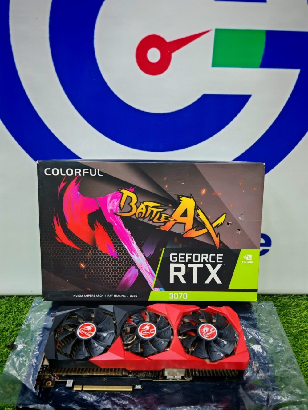 Colorful Nvidia Geforce Rtx 3070 8gb Gddr6 Battle AX Triple Fan Graphic Card With Box