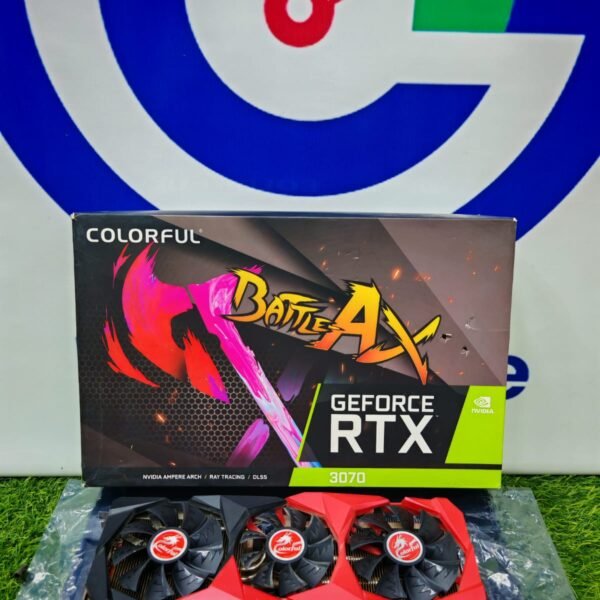 Colorful Nvidia Geforce Rtx 3070 8gb Gddr6 Battle AX Triple Fan Graphic Card With Box