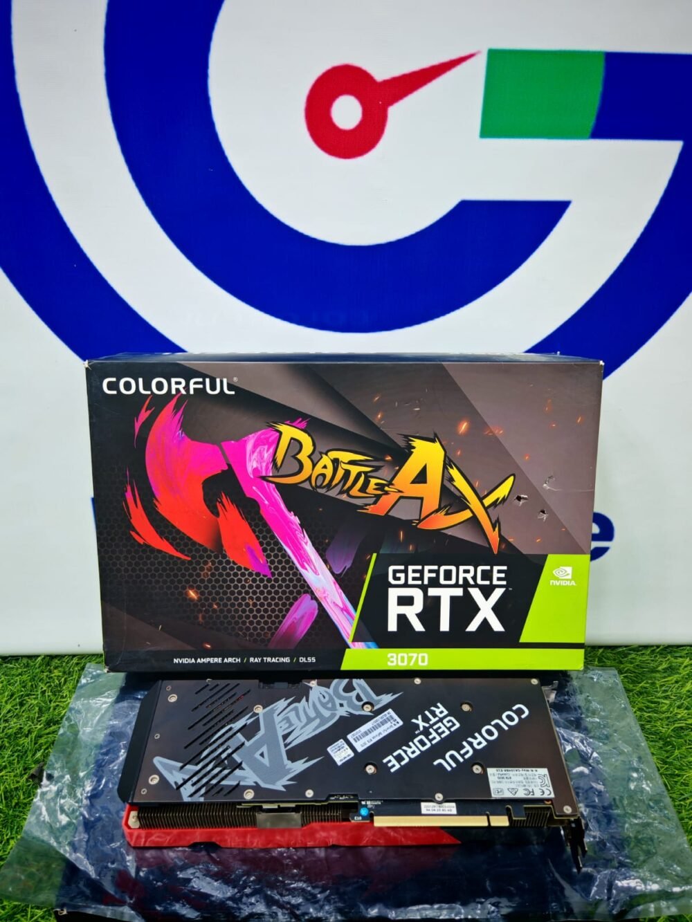 Colorful Nvidia Geforce Rtx 3070 8gb Gddr6 Battle AX Triple Fan Graphic Card With Box