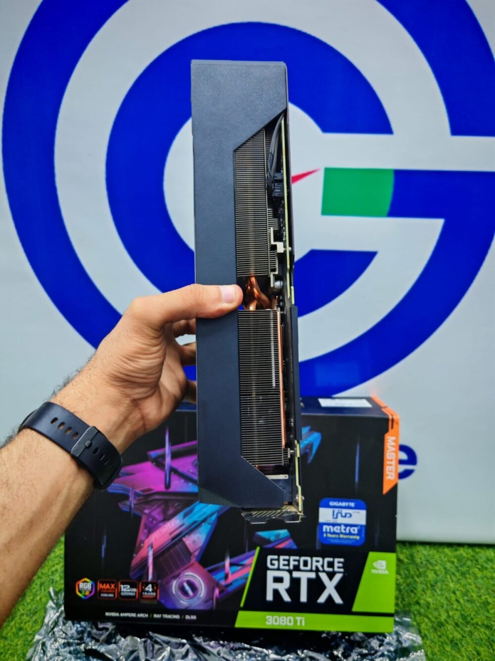 Gigabyte Nvidia Geforce RTX 3080 Ti 12GB GDDR6X Aorus Master Triple Fan Graphics Card With Original Box