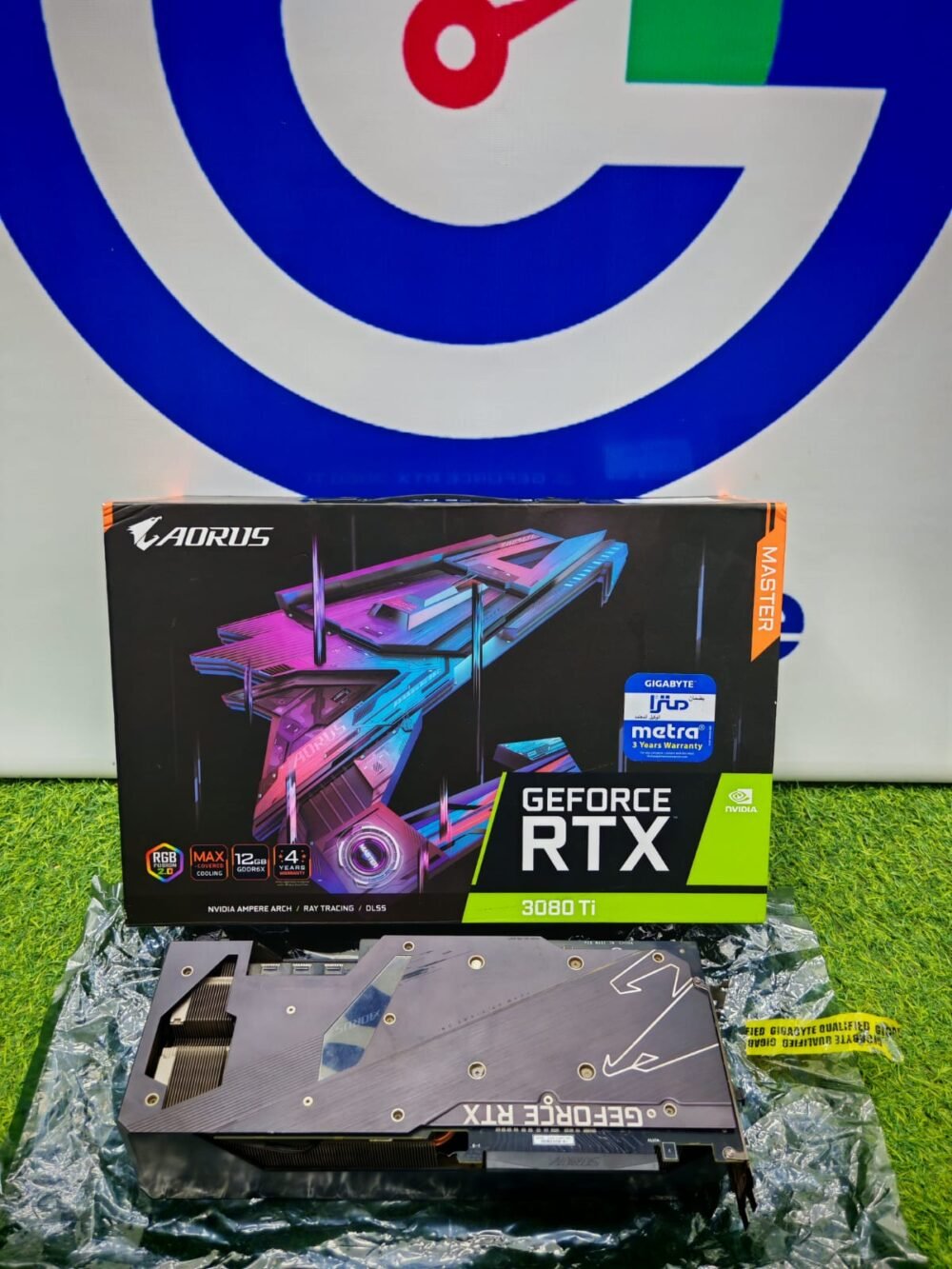 Gigabyte Nvidia Geforce RTX 3080 Ti 12GB GDDR6X Aorus Master Triple Fan Graphics Card With Original Box