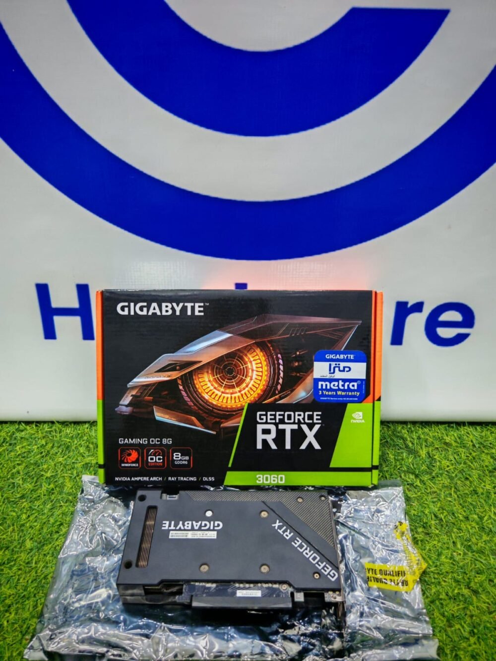 Gigabyte Nvidia Geforce RTX 3060 8GB GDDR6 Windforce OC Edition Dual Fan Graphics Card Come With Original Box
