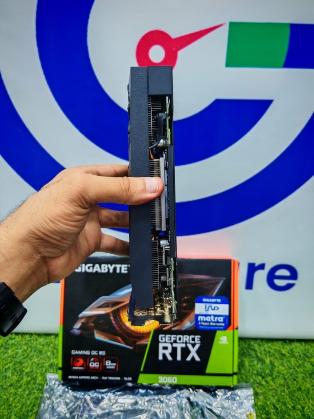 Gigabyte Nvidia Geforce RTX 3060 8GB GDDR6 Windforce OC Edition Dual Fan Graphics Card Come With Original Box