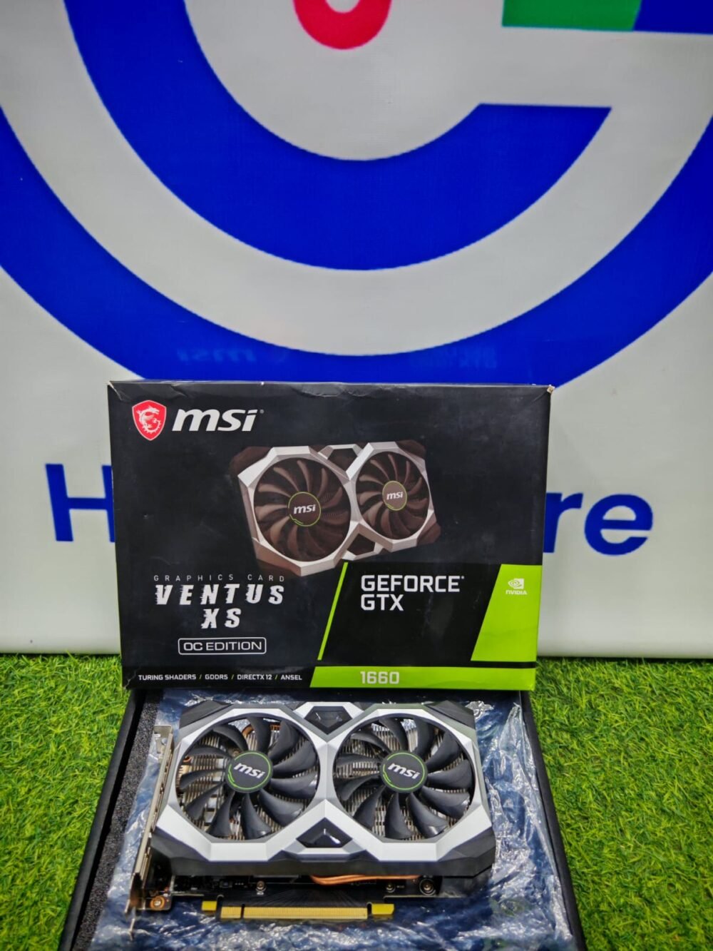 MSI Nvidia Geforce GTX 1660 6GB GDDR6 Ventus XS OC Edition Dual Fan Graphics Card With Original Box