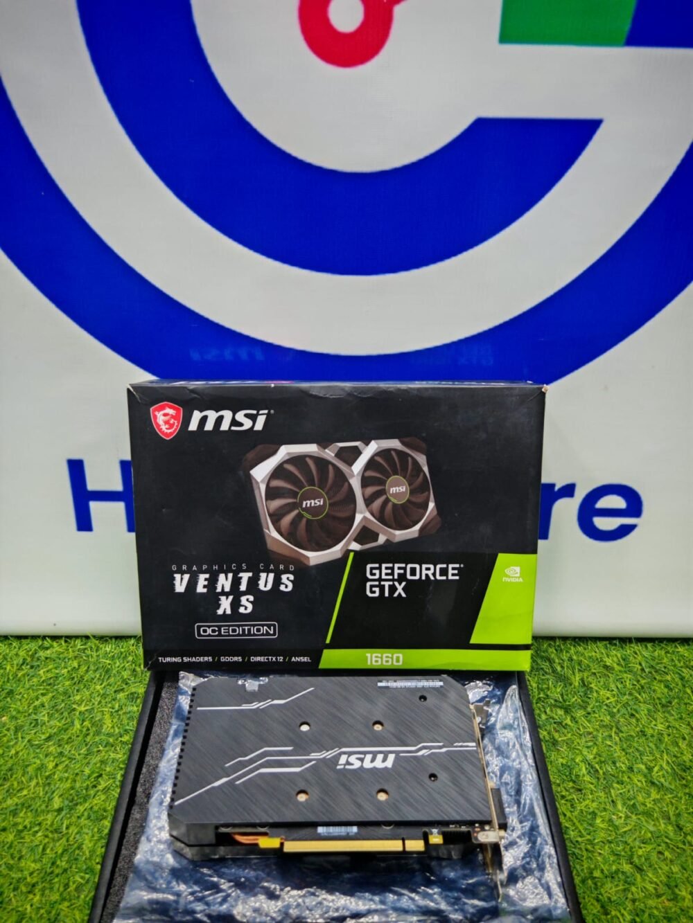 MSI Nvidia Geforce GTX 1660 6GB GDDR6 Ventus XS OC Edition Dual Fan Graphics Card With Original Box