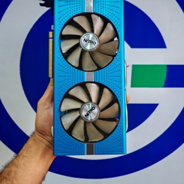 Sapphire AMD Radeon RX 590 GME 8GB GDDR5 Nitro Plus Special Edition Dual Fan Graphics Card Metallic Blue