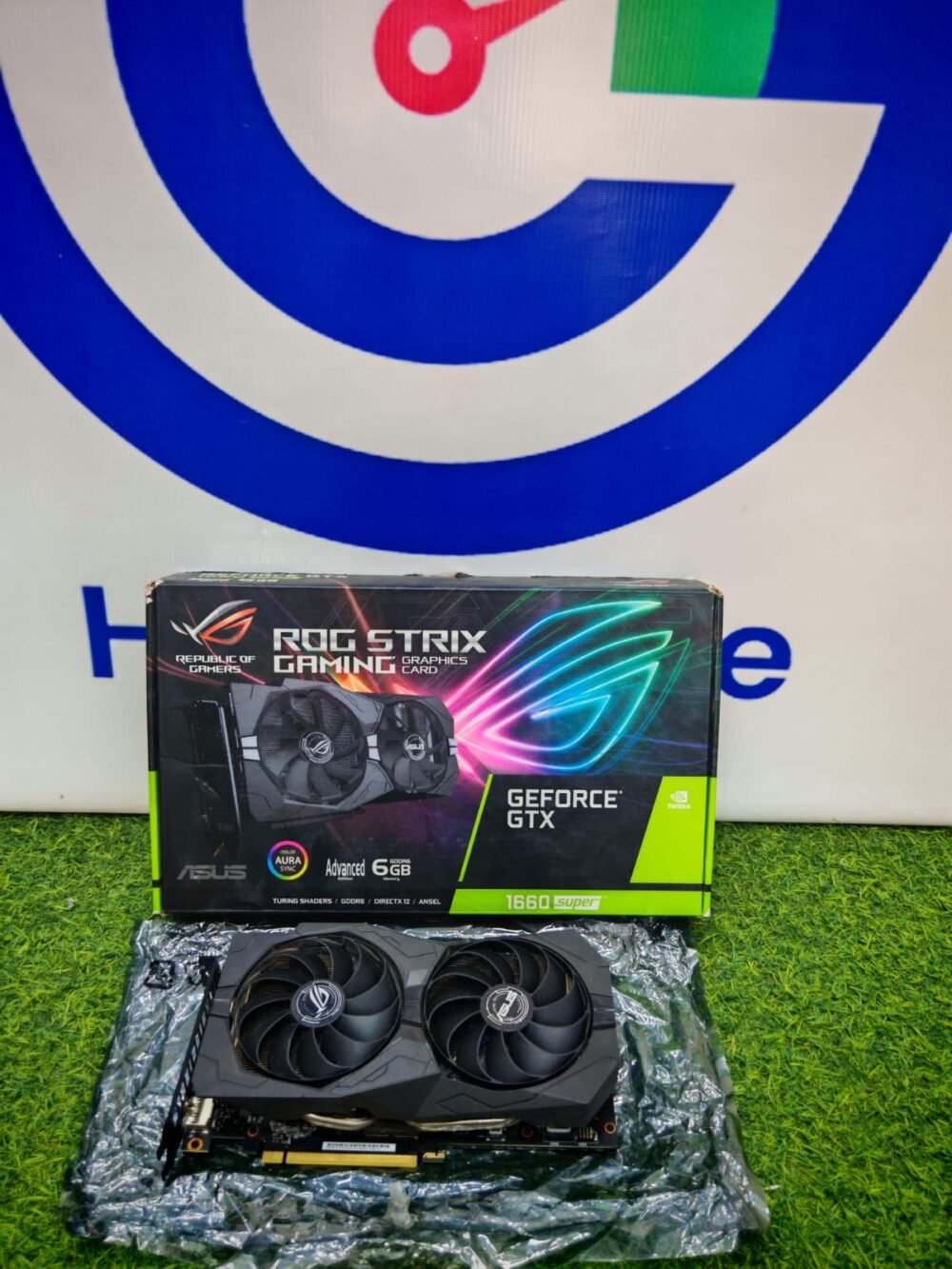 Asus Nvidia GeForce GTX 1660 Super 6GB GDDR6 ROG Strix Gaming OC Edition Dual Fan Graphics Card