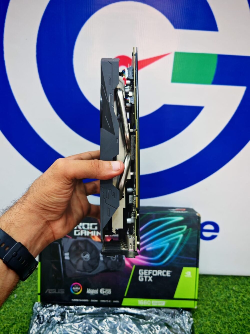 Asus Nvidia GeForce GTX 1660 Super 6GB GDDR6 ROG Strix Gaming OC Edition Dual Fan Graphics Card
