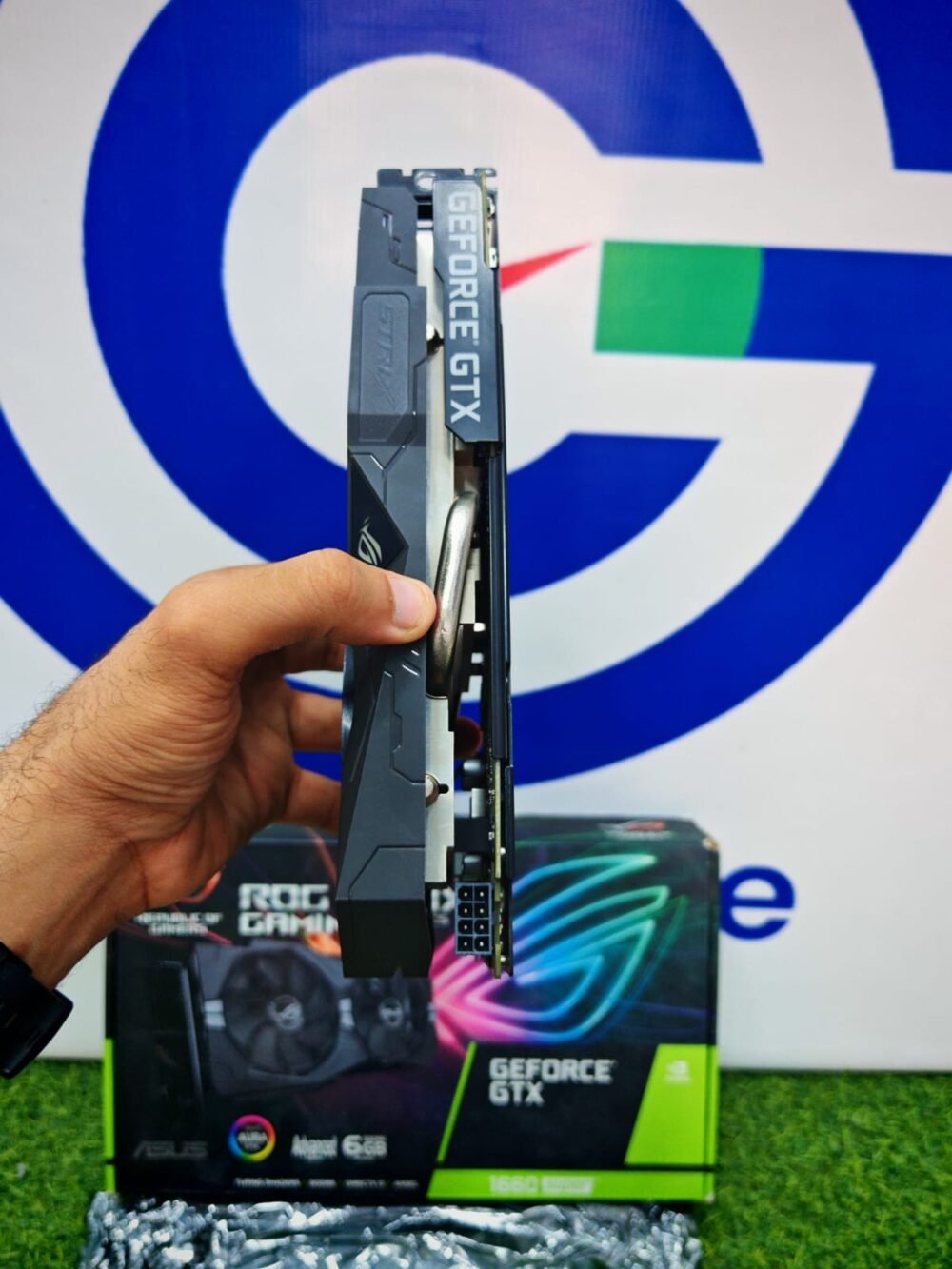Asus Nvidia GeForce GTX 1660 Super 6GB GDDR6 ROG Strix Gaming OC Edition Dual Fan Graphics Card