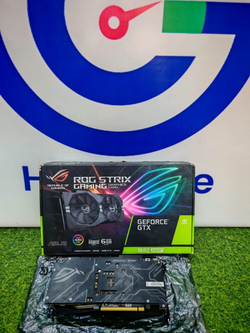 Asus Nvidia GeForce GTX 1660 Super 6GB GDDR6 ROG Strix Gaming OC Edition Dual Fan Graphics Card