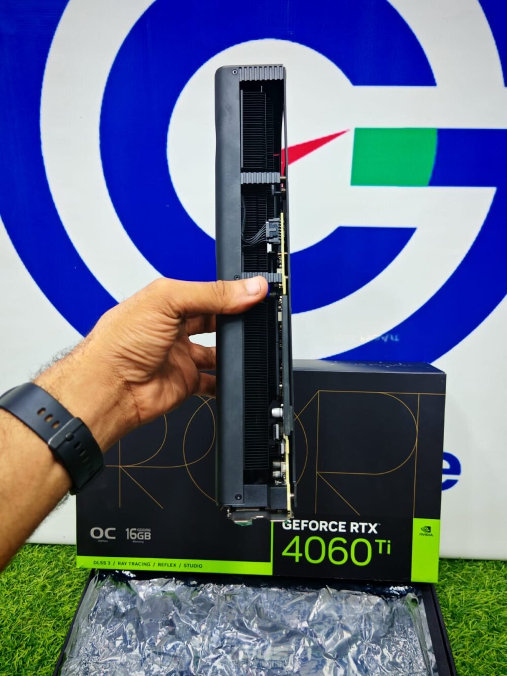 Asus Nvidia GeForce RTX 4060 Ti 16GB GDDR6 ProArt OC Edition Triple Fan Graphic Card With Original Box