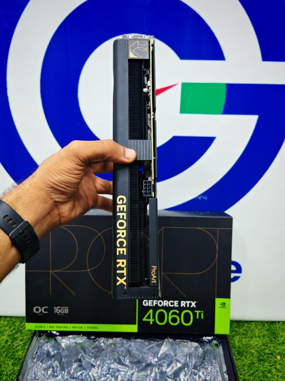 Asus Nvidia GeForce RTX 4060 Ti 16GB GDDR6 ProArt OC Edition Triple Fan Graphic Card With Original Box
