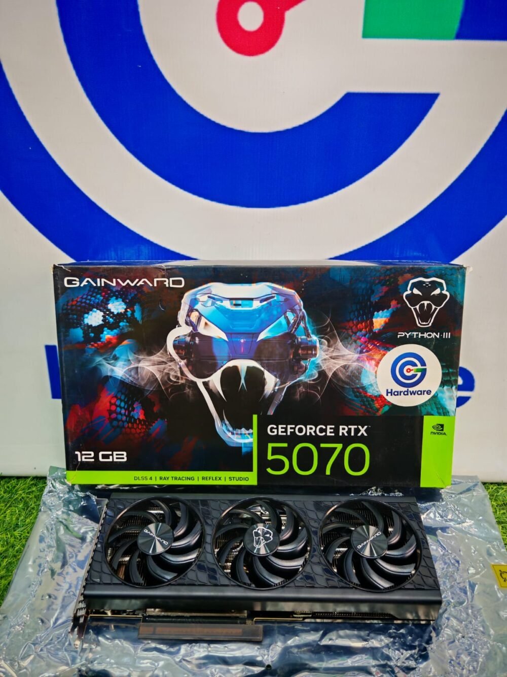 Gainward Nvidia GeForce Rtx 5070 12gb Gddr7 Python Gaming Triple Fan Graphics Card