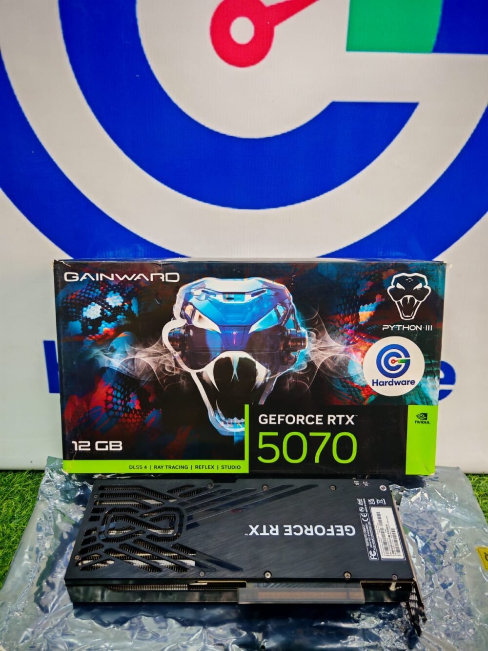 Gainward Nvidia GeForce Rtx 5070 12gb Gddr7 Python Gaming Triple Fan Graphics Card