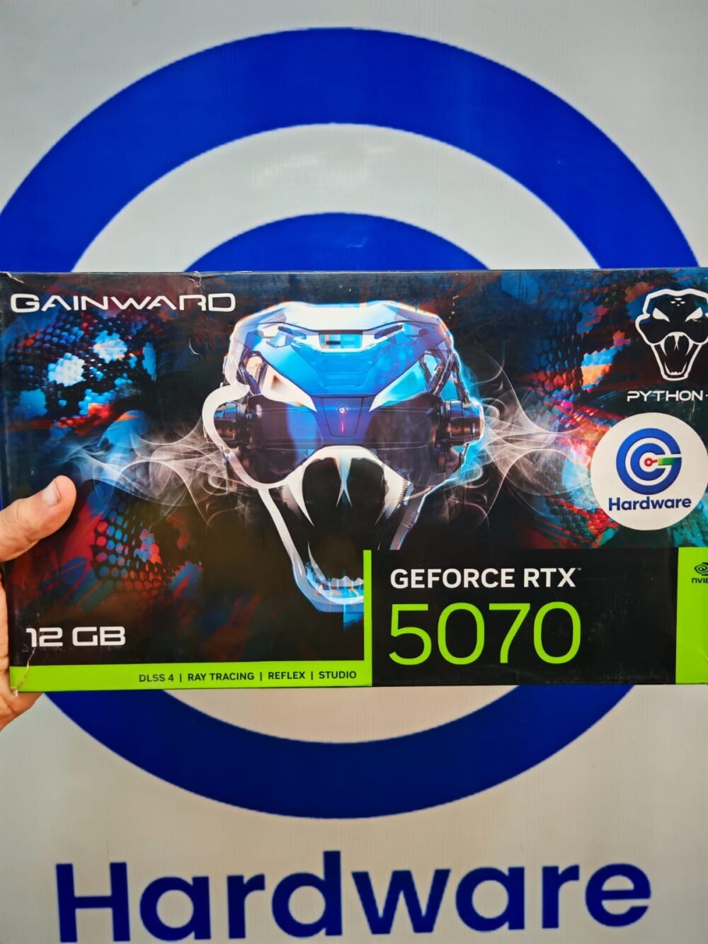 Gainward Nvidia GeForce Rtx 5070 12gb Gddr7 Python Gaming Triple Fan Graphics Card