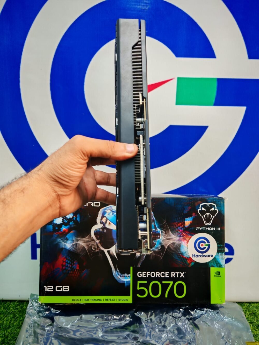 Gainward Nvidia GeForce Rtx 5070 12gb Gddr7 Python Gaming Triple Fan Graphics Card