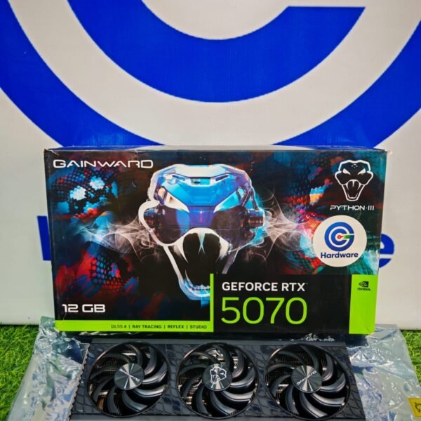 Gainward Nvidia GeForce Rtx 5070 12gb Gddr7 Python Gaming Triple Fan Graphics Card