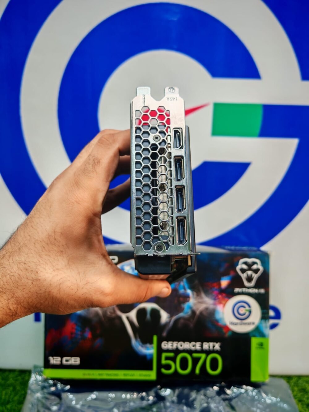 Gainward Nvidia GeForce Rtx 5070 12gb Gddr7 Python Gaming Triple Fan Graphics Card