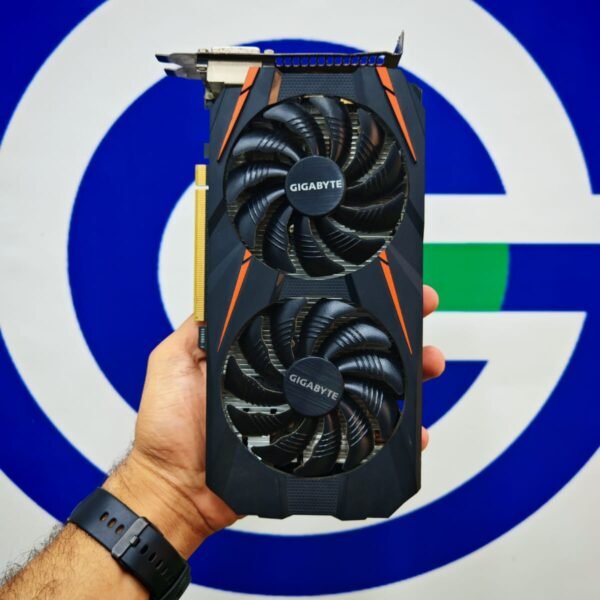 Gigabyte Nvidia Geforce GTX 1060 6GB GDDR5 Windforce OC Dual Fan Graphics Card
